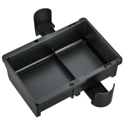 Car Storage Box Center Console Armrest Organizer Tray Cup Holder ABS Accessories - Image 1 of 4