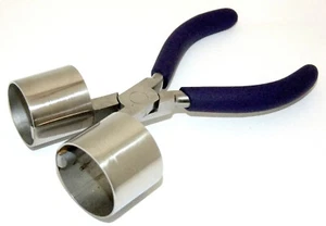 Double Cylinder Bracelet Bending Pliers 1 3/8 & 1 5/8 Inch - Picture 1 of 2