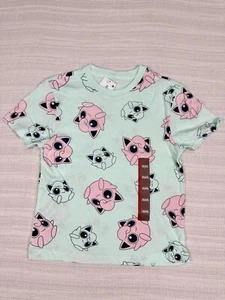 Pokemon Kids Unisex Boys Girls Jigglypuff T Shirt - Picture 1 of 4