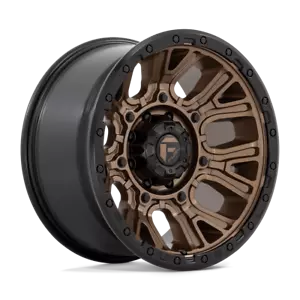 Fuel Off-Road D826 Traction 20X10 -18 Bronze & Black Wheel 8X180 (QTY 1) - Picture 1 of 4