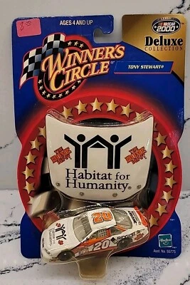 TONY STEWART #20 HÁBITAT PARA LA HUMANIDAD 1/64 CÍRCULO DE GANADORES 2000 NASCAR DIECAST Foto 1 de 4