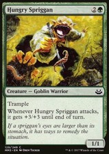 Magic the Gathering MTG Hungry Spriggan (129) Modern Masters 2017   NM