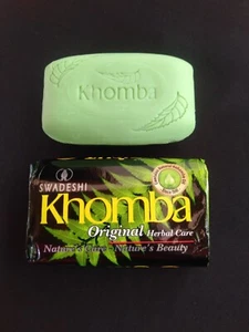 100% Natural Neem Soap Azadirachta Indica Ayurvedic Soap Reduce Acne,Dark Spots - Picture 1 of 5