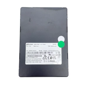 Micron 7450 PRO U.3 7mm 960GB NVMe SSD PCIe Gen4 x4 MTFDKCB960TFR - Bild 1 von 4