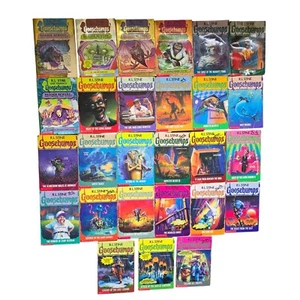 GÄNSEHAUT Buch Lot RL Stine Taschenbuch Spooky Scary Stories Gänsehaut Vintage - Bild 1 von 17