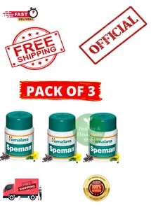 🌿 Himalaya Speman Tablets – Pack of 3 (60 Tablets Each) | Natural Men’s Health - Picture 1 of 4