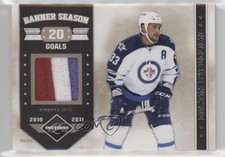 2011-12 Limited Banner Season Materials Prime /25 Dustin Byfuglien #17