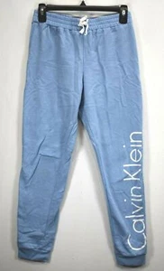 Calvin Klein Girls Blue Elastic Waist Straight Leg Activewear Trouser L 12-14 - Picture 1 of 5