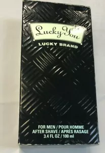Lucky You 3.4oz/100ml After Shave By Liz Claiborne For Men -No Cellophane - Picture 1 of 4