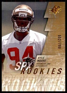 2009 SPx Kyle Moore RC RC 552/799 #219