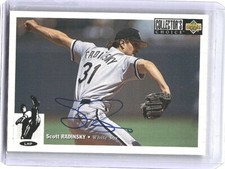 Scott Radinsky Signed In Person Auto 1994 Collector's Choice White Sox FAST SHIP
