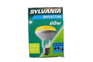Lámpara reflectora Sylvania R80 Color 230V E27 60W Amarillo - Imagen 1 de 1