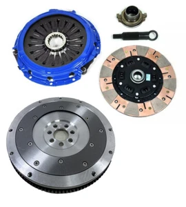 FX TWIN-FRICTION CLUTCH +ALUMINUM FLYWHEEL for 08-15 MITSUBISHI LANCER EVO X GSR - Picture 1 of 9