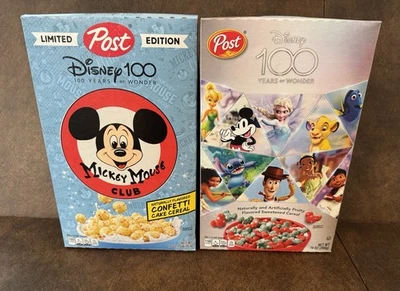 迪士尼收藏品100年神奇麦片周年纪念盒五彩纸屑蛋糕 — 第 1/4 张图片