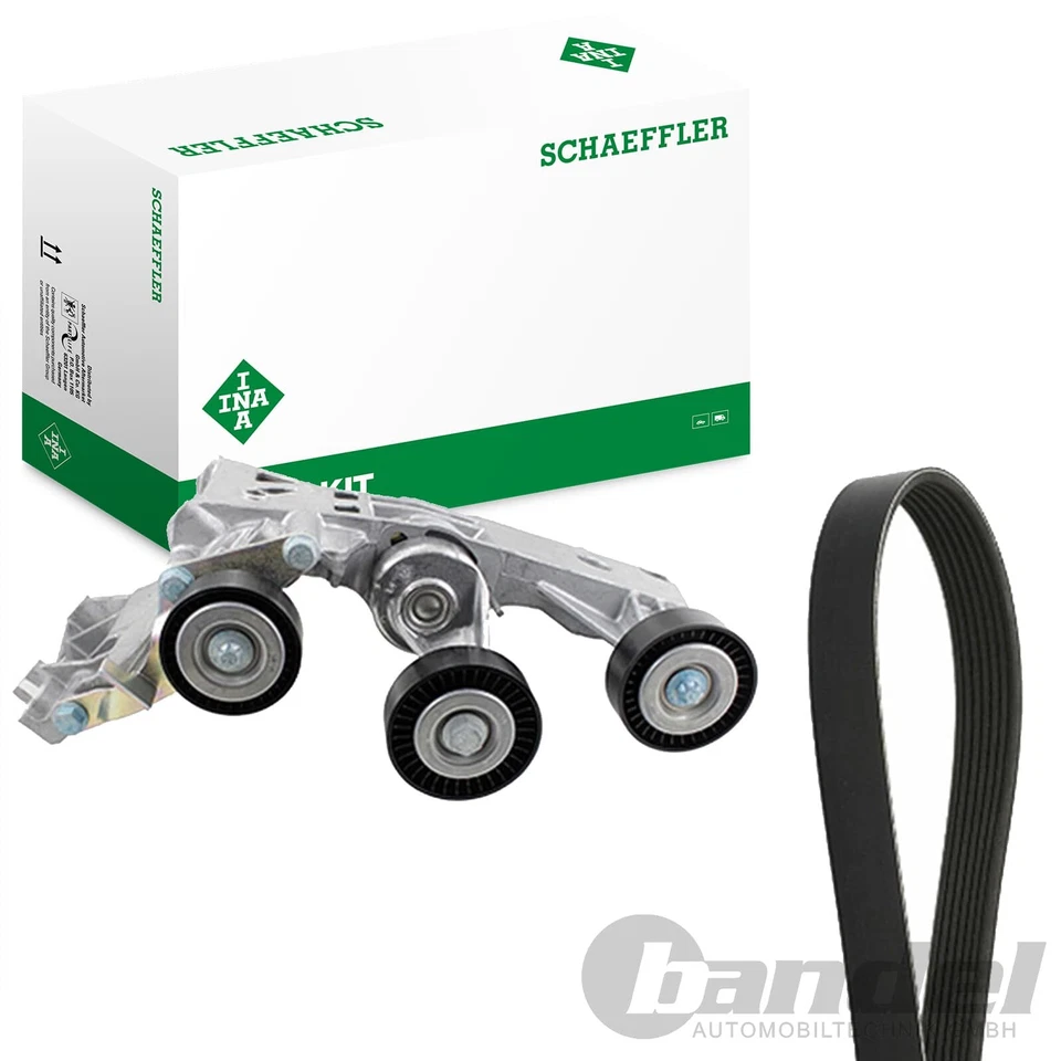 INA 529014810 Keilrippenriemensatz für Mercedes W169 2.0 W245 2.0 04-12