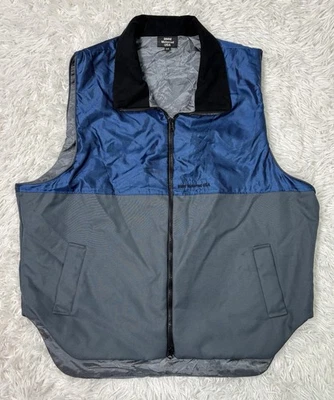 BMW Motorrad Heated Plug In 12v Electric Blue/Gray Vest Size 3XL (No Cord) - Image 1 of 4