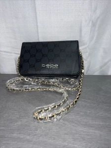 Bebe Los Angeles Monogram Flap Crossbody Bag - Picture 1 of 7
