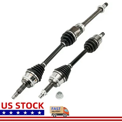 Front CV Axle Shaft Pair 2 for Toyota Highlander Solara 2002-2009 Camry 2.4L - Image 1 of 4