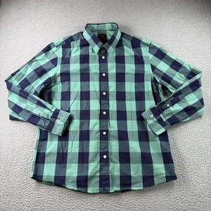 Camisa UNTUCKit Para Hombres XXL Bornada Buffalo Cuadros Abotonada Calce Ajustado Informal Preppy - Imagen 1 de 13