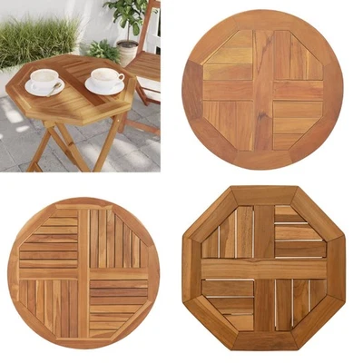 Tischplatte Holzplatte Ersatztischplatte für Esstisch Couchtisch Gartentisch Neu - Bild 1 von 4