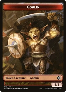 4x Ficha Duende - Casi Nueva - Aventuras en los Reinos Olvidados - Magic The Gathering - Imagen 1 de 1