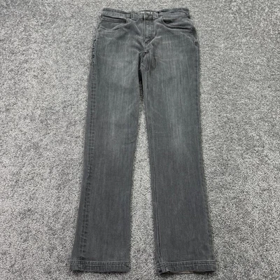 Pantalones de mezclilla Duluth para hombre 32x34 gris salón doble flexibilidad calce ajustado lavado medio ropa de trabajo Foto 1 de 4