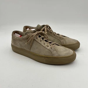 Common Projects Suede Achilles Low Sneakers Shoes Men's 42 US 9 - Picture 1 of 13