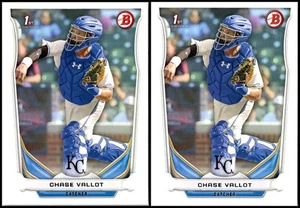 Chase Vallot (2) Card Lot - RARE TREASURE - Picture 1 of 2