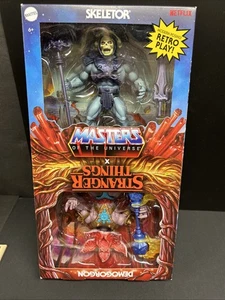Masters of the Universe X Stranger Things Skeletor & Demogorgon MOTU 2 pack New - Picture 1 of 9