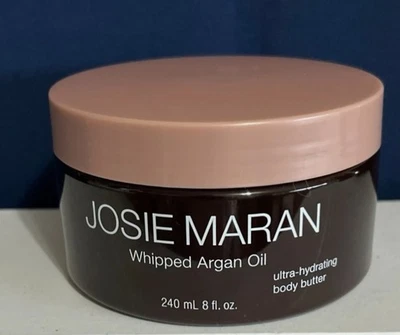 Manteca corporal con aceite de argán batido Josie Maran sin tallar NUEVA SELLADA - 8 OZ ¡Súper rara! Foto 1 de 4