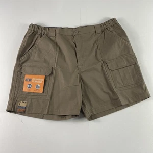 Savane Hiking Shorts Mens 42 Brown Performance Easy Care UPF Protection Outdoor - Picture 1 of 12
