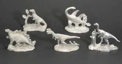 Парк Юрского периода Литой Прототип Динозавра Лот товаров Галлимимус Стегозавр Кеннер 93 - Изображение 1 из 4