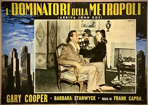 I Herrscher Der Metropoli- Fotobusta - Gary Cooper, Stanwyck- 1948 - Bild 1 von 1