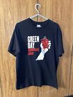 Vintage Green Day American Idiot Shirt Size Large Black Big Logo