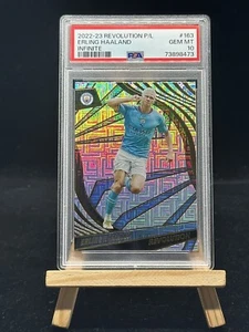 2022-23 Panini Revolution Erling Haaland Infinite PSA 10 Manchester City - Picture 1 of 5