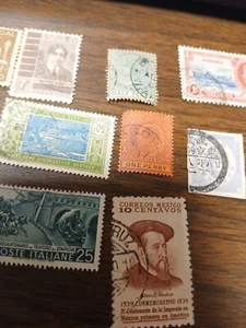 18 Worldwide Stamps Lot Collection - Picture 1 of 8