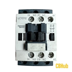 SCHNEIDER ELECTRIC TELEMECANIQUE LC1D12 F7 Contactor 110VAC 5.5kW/400V - Picture 1 of 6