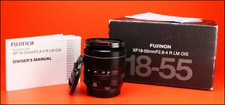 Fuji 18-55mm f2.8-4 R LM OIS XF Fujinon Fujifilm Lens + Front & Rear Cap & Box
