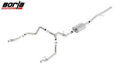 Borla S-Type 3" Cat-back Exhaust System For 2019-2025 GMC/Chevrolet 1500 5.3L V8 Foto 1 de 3