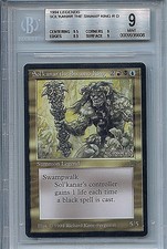 MTG Legends Sol'Kanar the Swamp King BGS 9.0 (9) Mint Magic WOTC card 6608