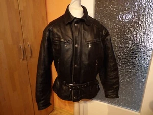 Hein Gericke Motorradjacke Classic Gear US Police Lederjacke Bikerjacke Gr.XL - Bild 1 von 19
