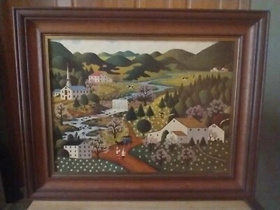 Charles Wysocki "This Land Spring Evening" 1973 - Imagem 1 de 3