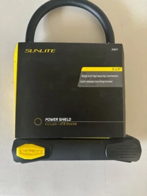 SUNLITE 5x9" U-Lock Bike lock - Image 1 of 4