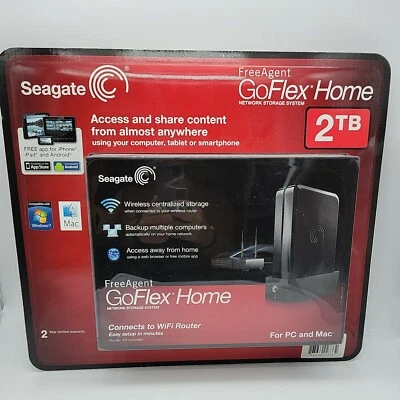 Seagate FreeAgent GoFlex Home 2TB External NAS External Hard Drive  - Image 1 of 4
