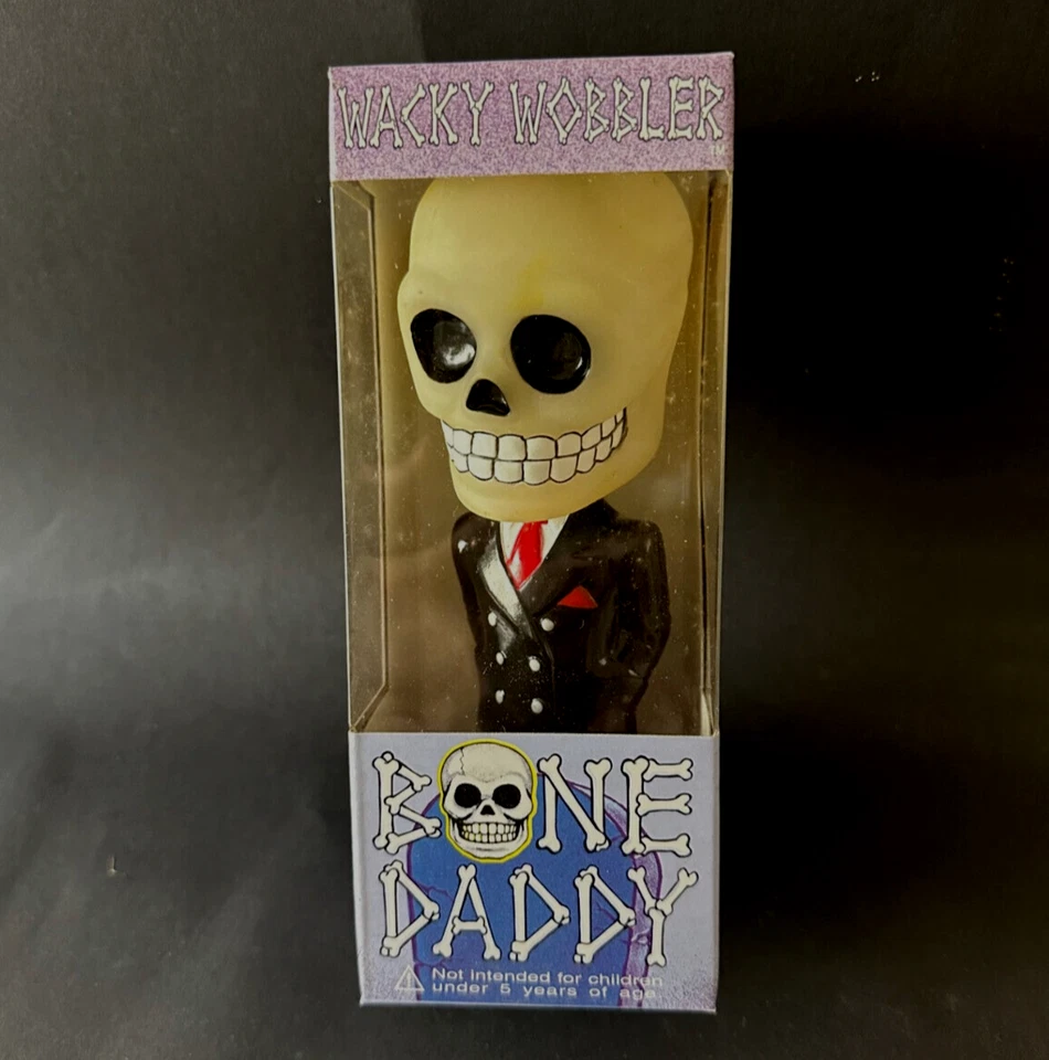 BONE DADDY bobble-head glow Funko Wacky Wobbler - Imagen 1 de 4