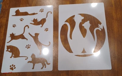 plantillas para gatos - 5 hojas Foto 1 de 3