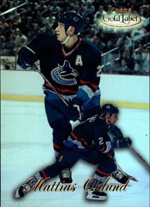 1998-99 Topps Gold Label Class 1 Canucks Hockey Card #87 Mattias Ohlund
