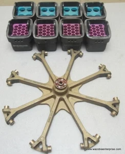 CENTRÍFUGA SORVALL CUBETAS DE ROTOR H2000 Y SOPORTE DE TUBO - Imagen 1 de 1