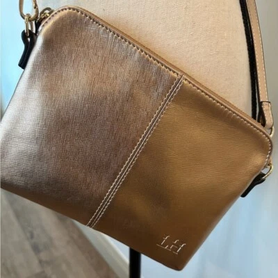 Louenhide Zara gold crossbody bag purse adjustable - Image 1 of 4