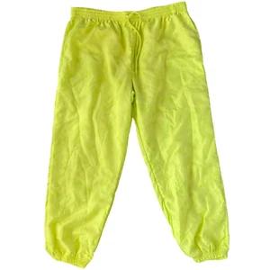 Disney Neon Mickey Mouse Jogger Pants Size XL - Picture 1 of 9